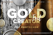 Gold Texture Creator for Photoshop