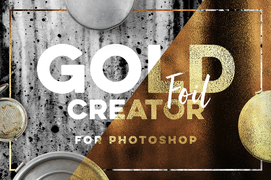 Gold Texture Creator for Photoshop