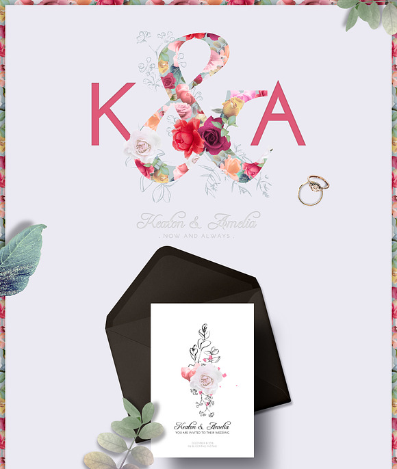 In The Bloom - Flower Bomb Alphabet in Illustrations - product preview 5