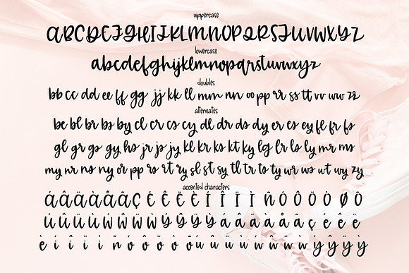 Girly Girl in Script Fonts - product preview 1