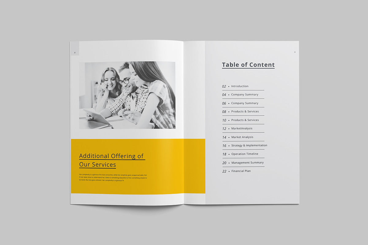 Proposal Brochure Template in Brochure Templates - product preview 8