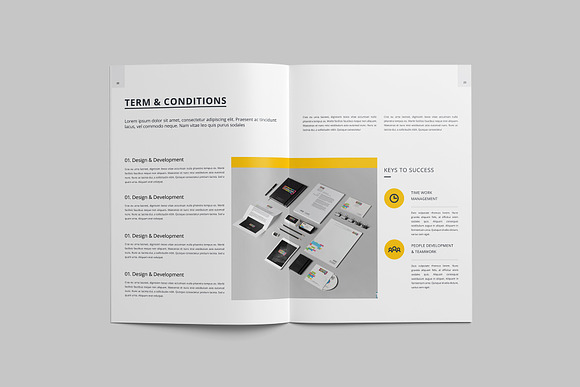 Proposal Brochure Template in Brochure Templates - product preview 3