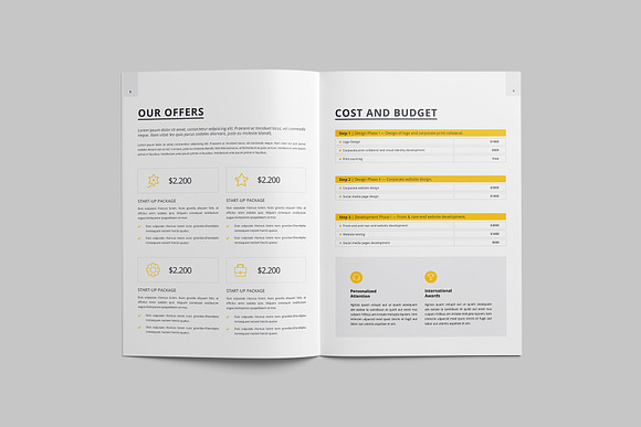 Proposal Brochure Template in Brochure Templates - product preview 5
