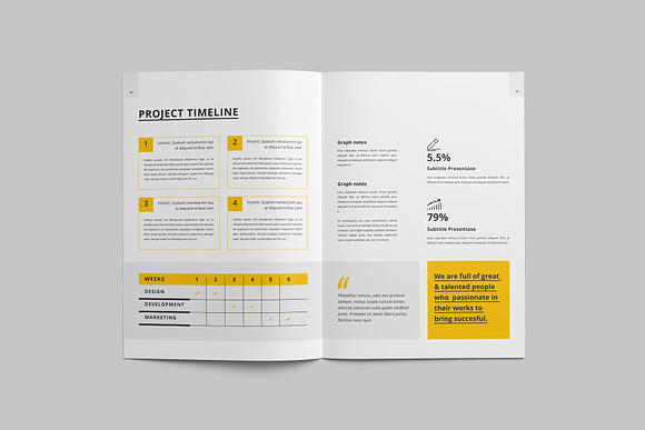 Proposal Brochure Template in Brochure Templates - product preview 6