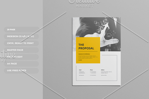 Proposal Brochure Template in Brochure Templates - product preview 10