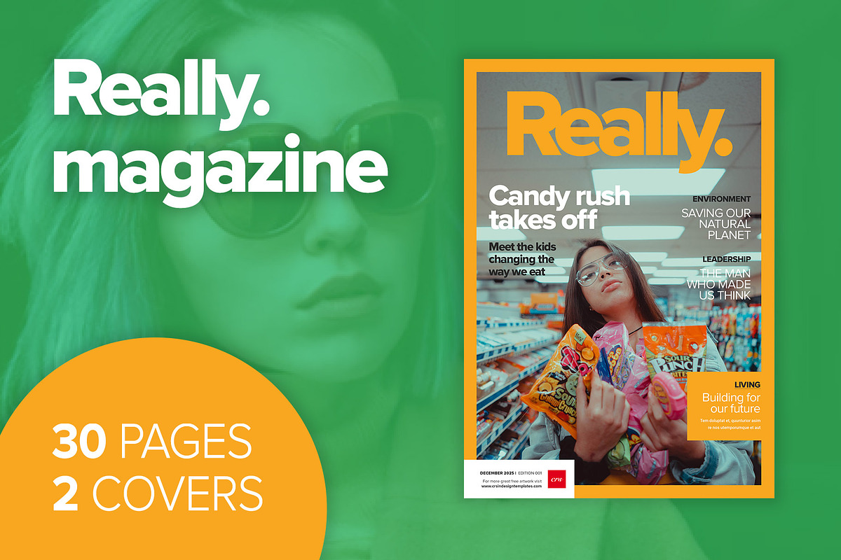 Really magazine in Magazine Templates - product preview 8