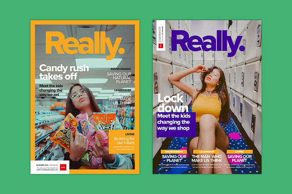 Really magazine in Magazine Templates - product preview 3