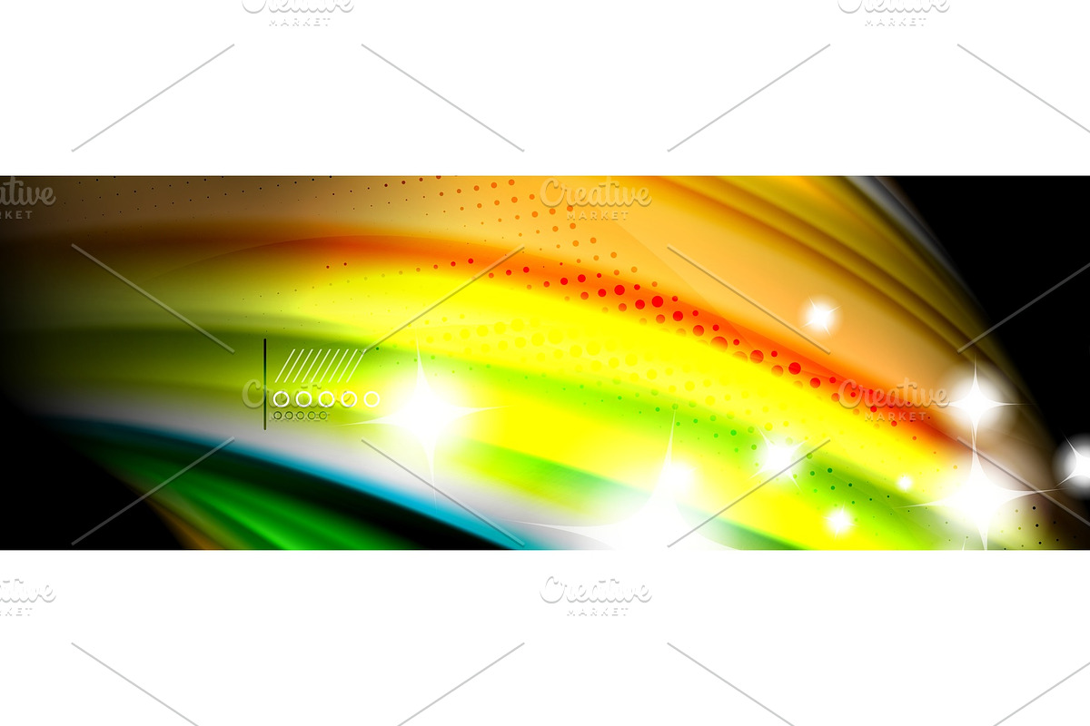 Fluid liquid wave pattern in Illustrations - product preview 8