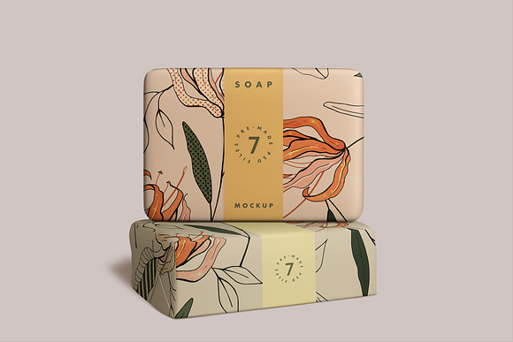 Soap Bar Mockup in Product Mockups - product preview 3