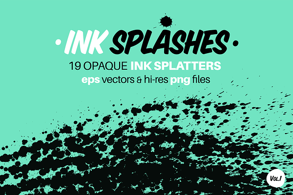 Ink Splashes : Vol.1