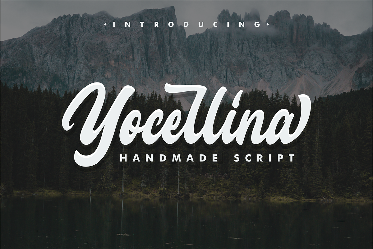 Yocellina in Script Fonts - product preview 8