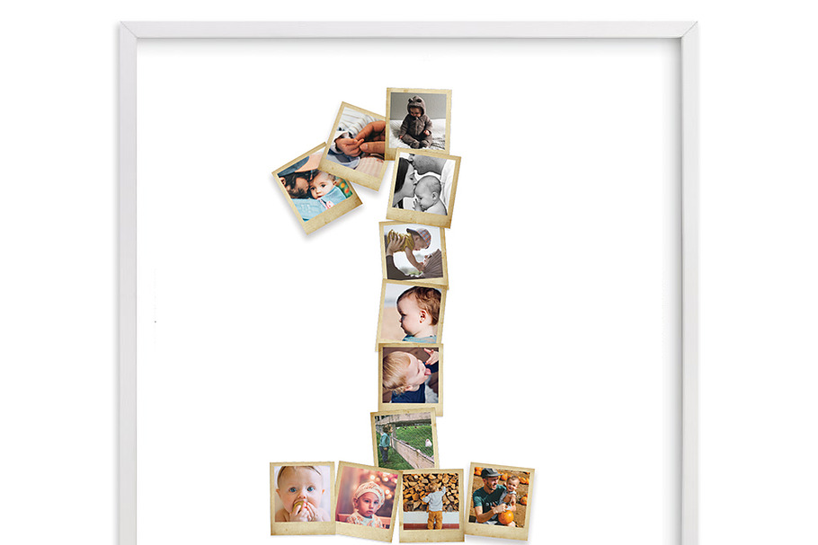 Photo Collage Template number 1-ID01