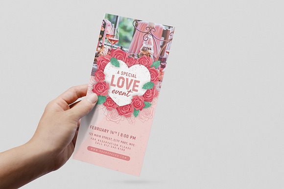 Valentines Flyer & Poster Templates in Flyer Templates - product preview 4