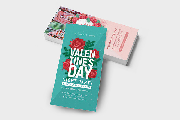Valentines Flyer & Poster Templates in Flyer Templates - product preview 5