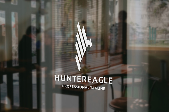 Hunter Eagle Logo in Logo Templates - product preview 2