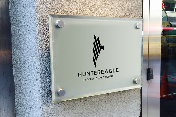 Hunter Eagle Logo in Logo Templates - product preview 5