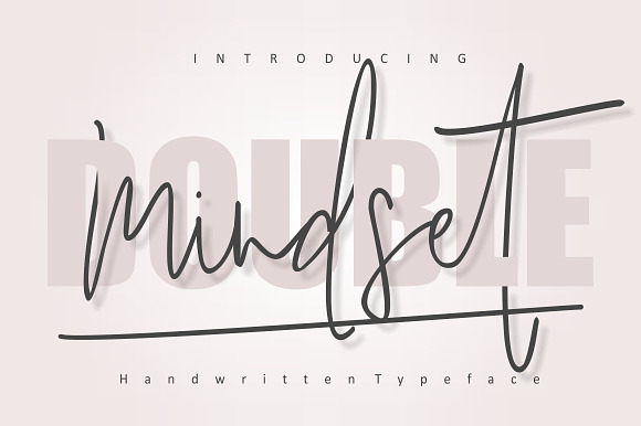 Mindset Font Duo in Script Fonts - product preview 5