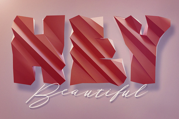 Geometric Fun - 3D Lettering in Graphics - product preview 3