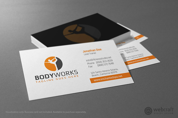 Fitness Gym Logo Template 1 in Logo Templates - product preview 1