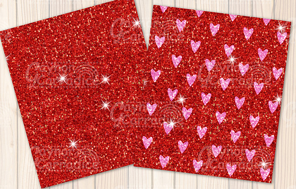 Valentine glitter textures in Textures - product preview 1