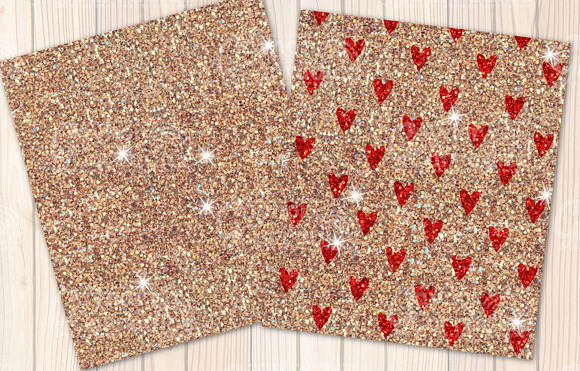 Valentine glitter textures in Textures - product preview 5