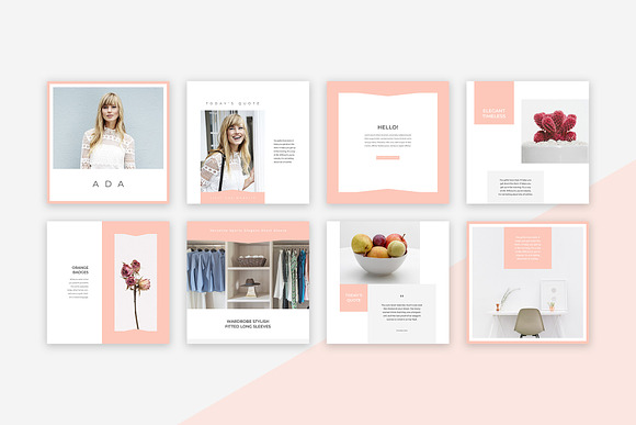 Ada Instagram Post Templates in Instagram Templates - product preview 1