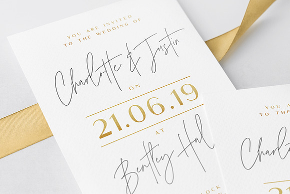 The Amoret Font Duo + 12 Logos in Wedding Fonts - product preview 9