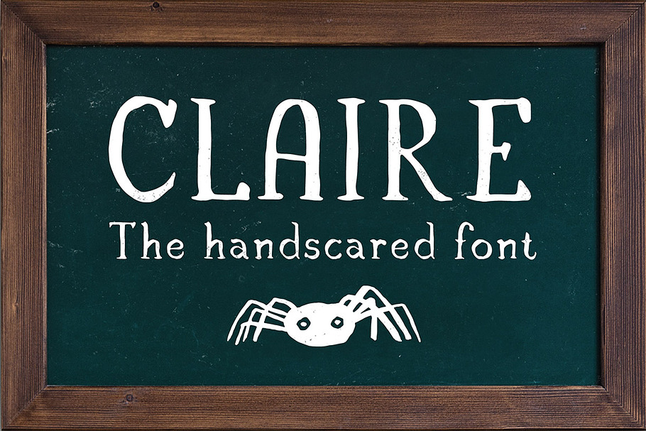Claire - Serif font & illustrations in Serif Fonts - product preview 8