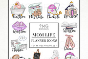 To Do Planner Task Icons Mom Life
