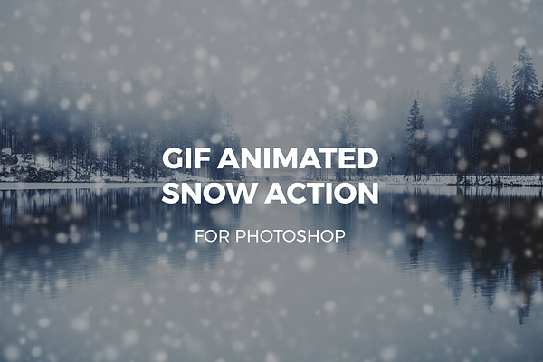Gif Animated Snow Action