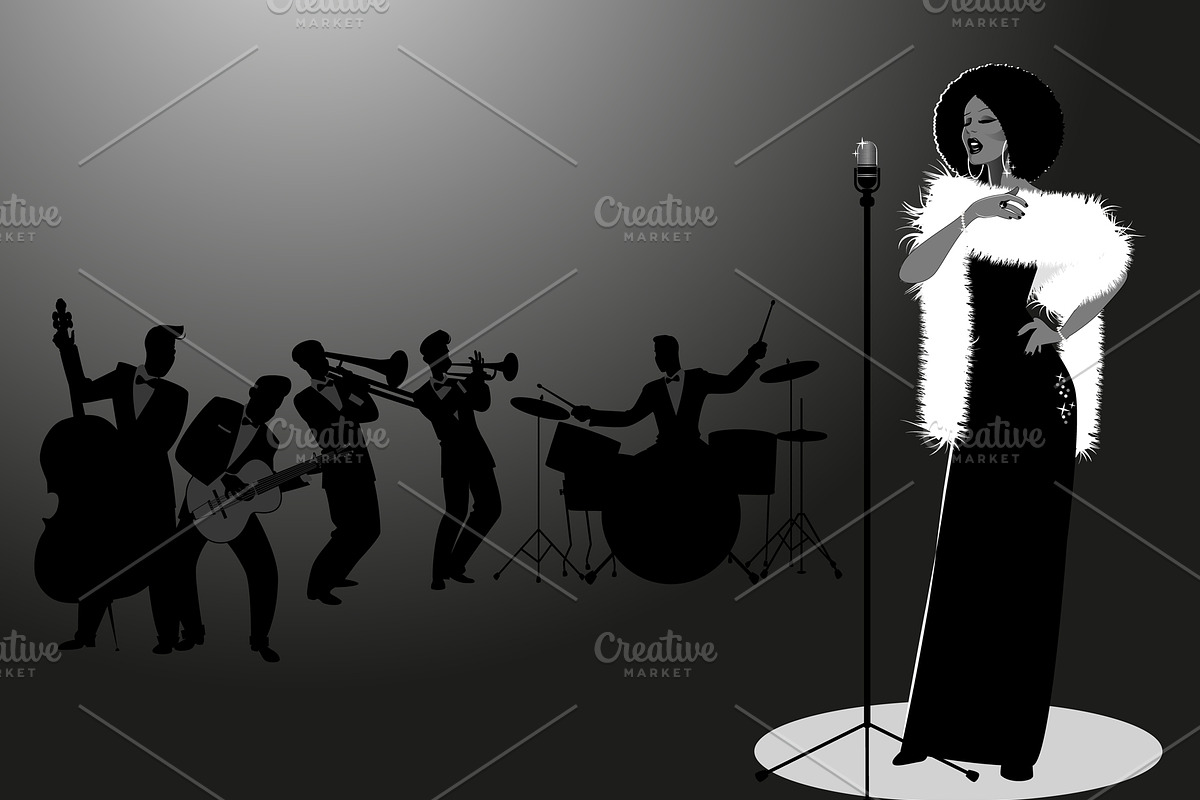 Singing Jazz II in Illustrations - product preview 8