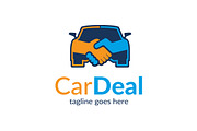 Car Deal Logo Template Design