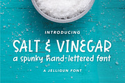 Salt & Vinegar | A Spunky Block Font