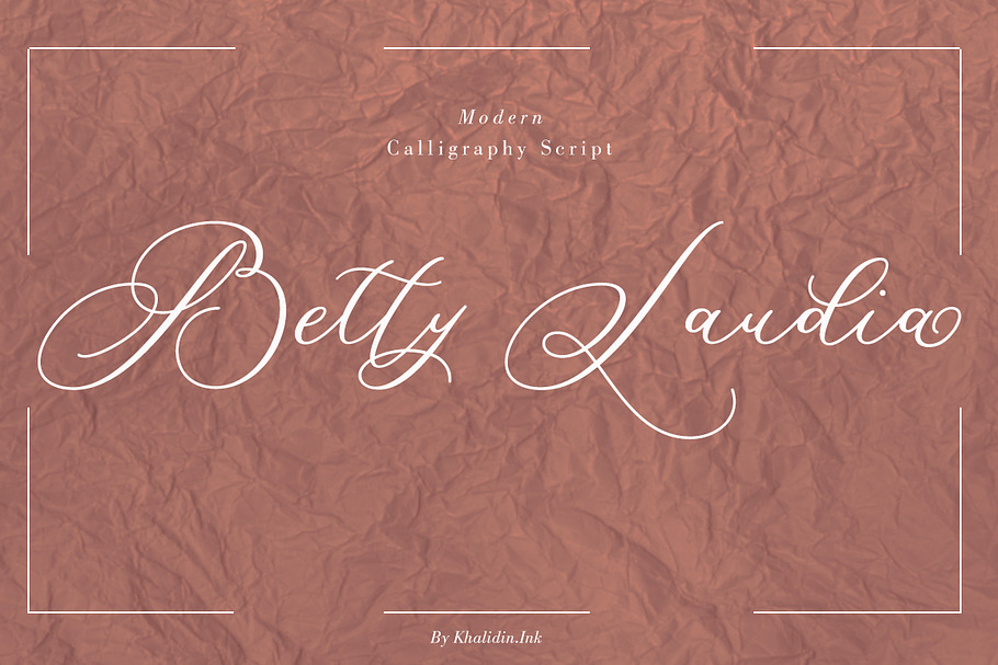 Betty Laudia | Modern Calligraphy