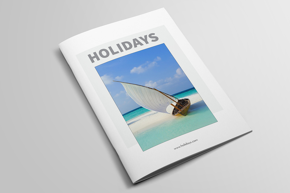 Holidays Brochures in Brochure Templates - product preview 8