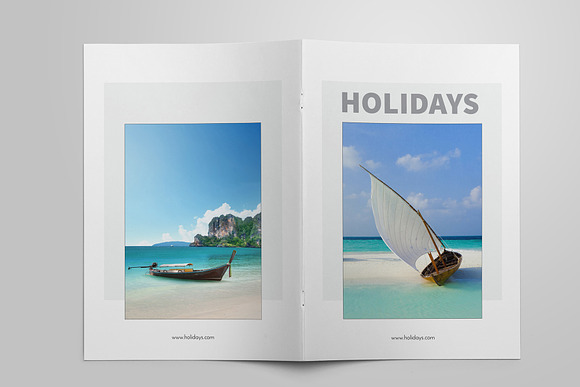 Holidays Brochures in Brochure Templates - product preview 1