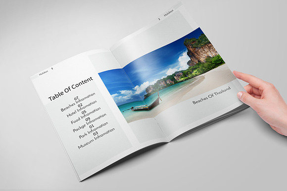 Holidays Brochures in Brochure Templates - product preview 2