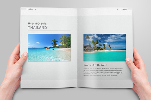 Holidays Brochures in Brochure Templates - product preview 3