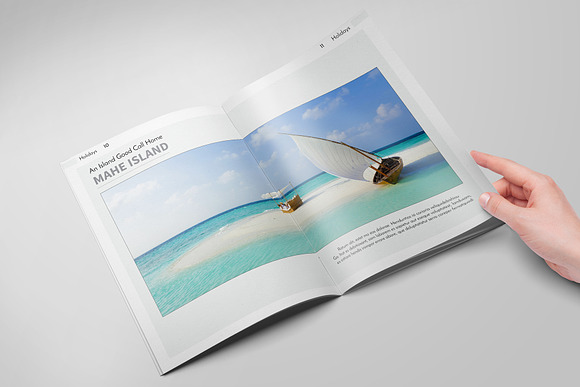 Holidays Brochures in Brochure Templates - product preview 6