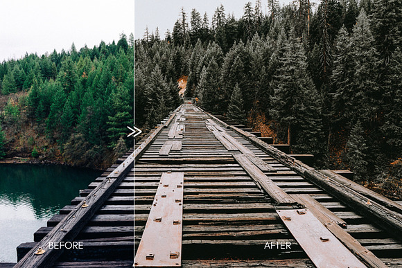 PINE Warm Moody Lightroom Presets in Add-Ons - product preview 2