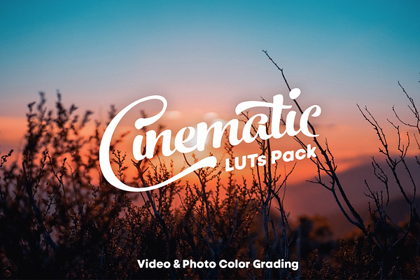Cinematic LUTs Pack