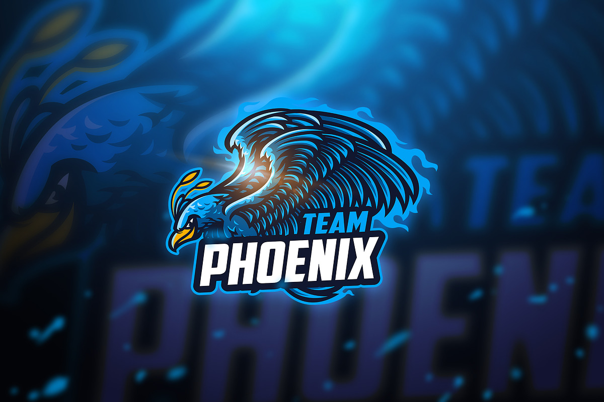 Phoenix - Mascot & Esport Logo in Logo Templates - product preview 8