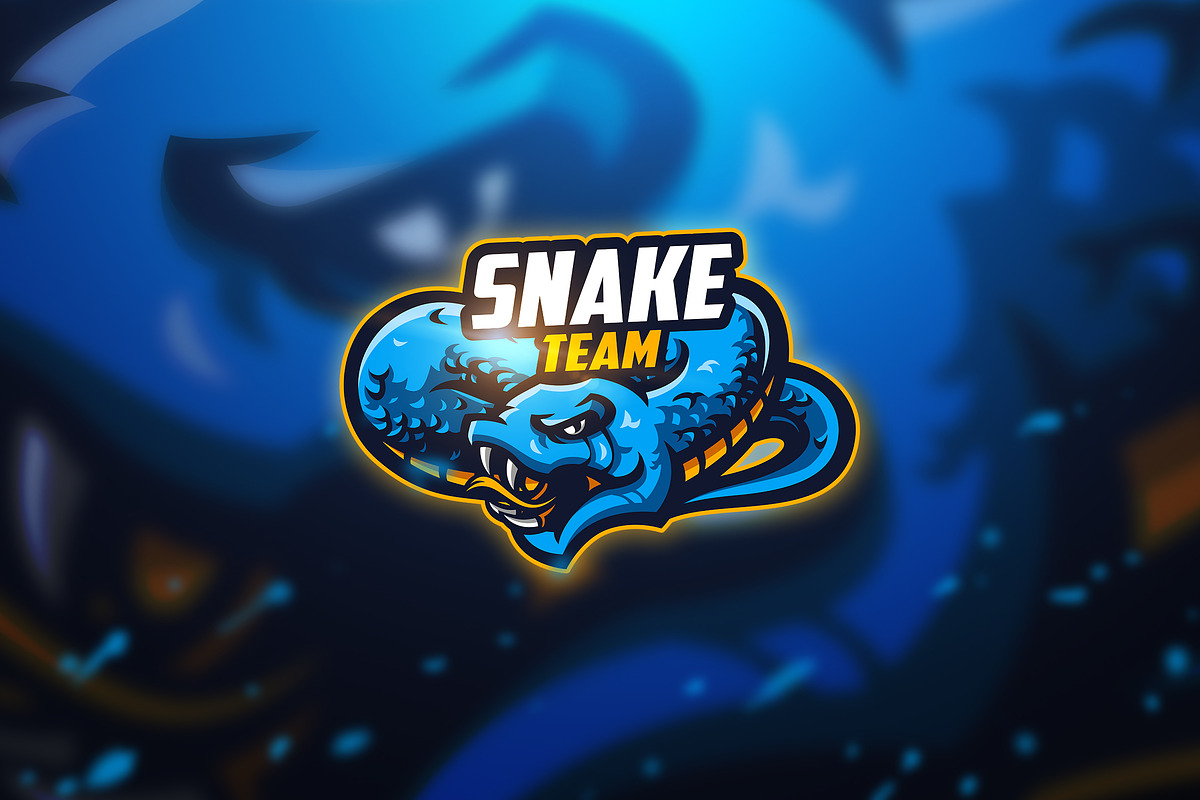 Snake - Mascot & Esport Logo in Logo Templates - product preview 8