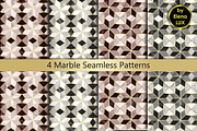 Marble Seamless Pattern Set
