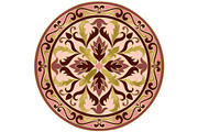 Vector Mosaic Classic Floral