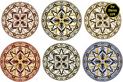 Mosaic Medallions Set