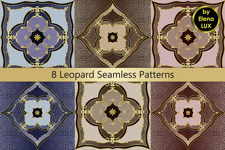 Leopard Seamless Patterns