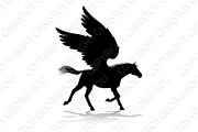 Pegasus Silhouette Mythological
