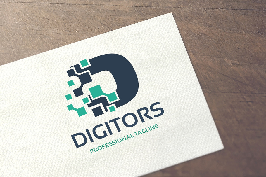 Letter D - Digitor Logo in Logo Templates - product preview 8