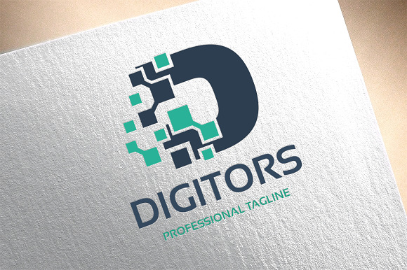 Letter D - Digitor Logo in Logo Templates - product preview 2